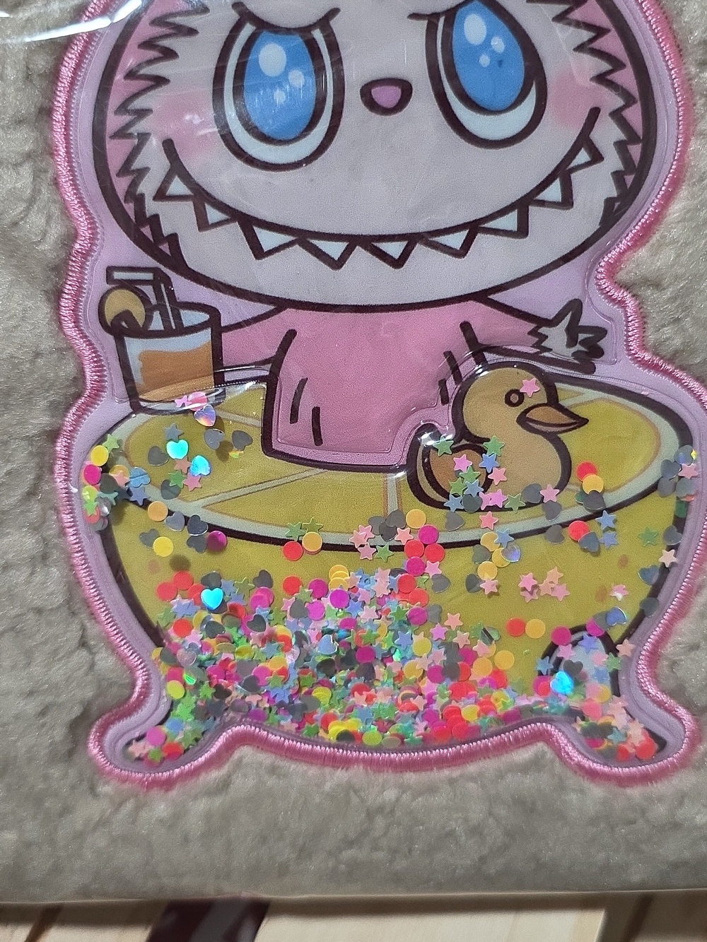 Notebook with Pink & Yellow Design - Picture 3 of 4